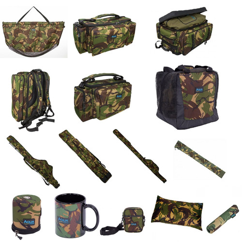 Aqua dpm camo luggage - aqua,