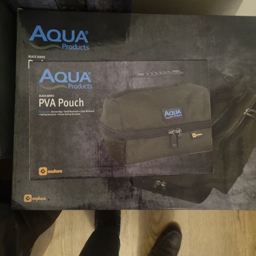 Aqua black series pva pouch - aqua,