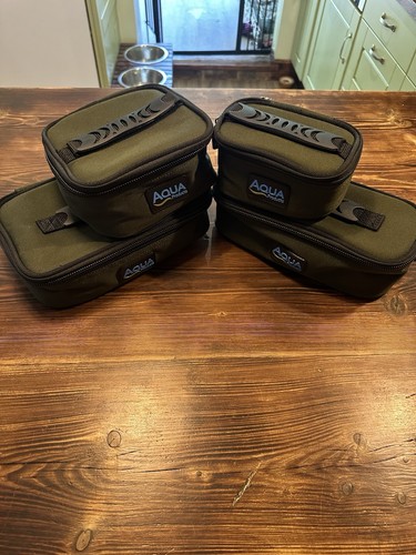 Aqua black series bits pouches - aqua,